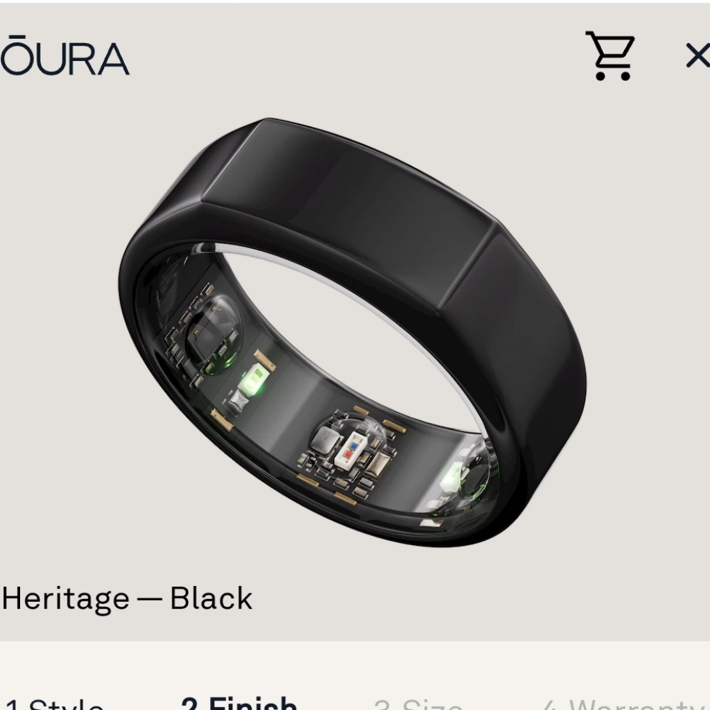 Oura Heritage Black Gen 3